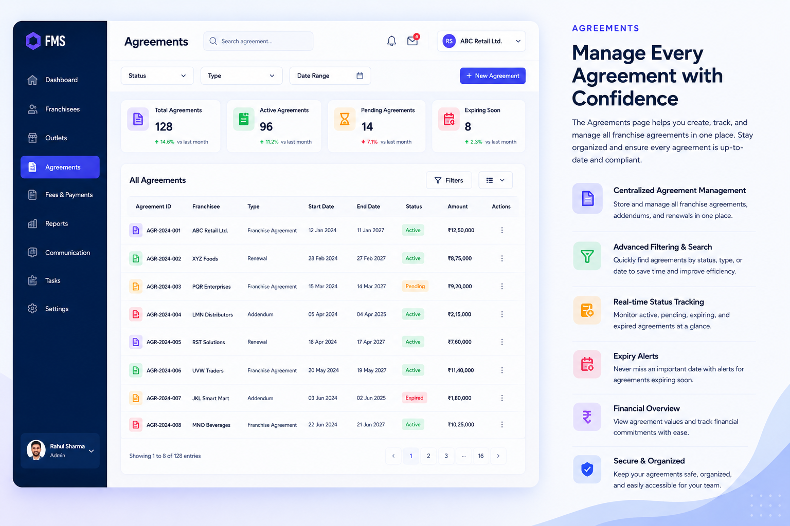 Franchise Management System